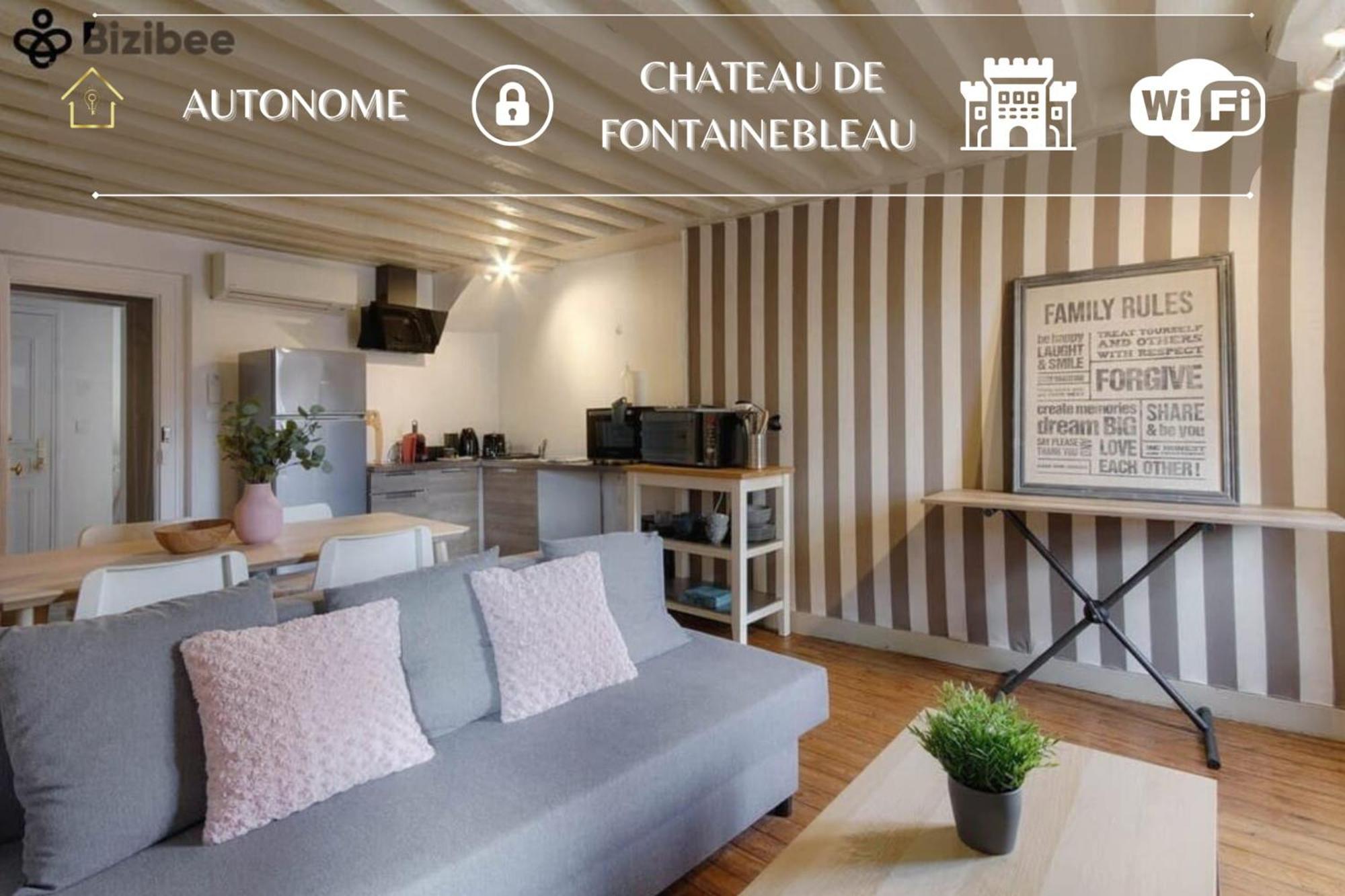 L'Echappee Belle A Fontainebleau Apartment Luaran gambar